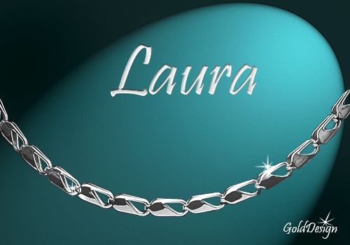 Laura  - řetízek stříbřený